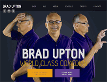 Tablet Screenshot of bradupton.com